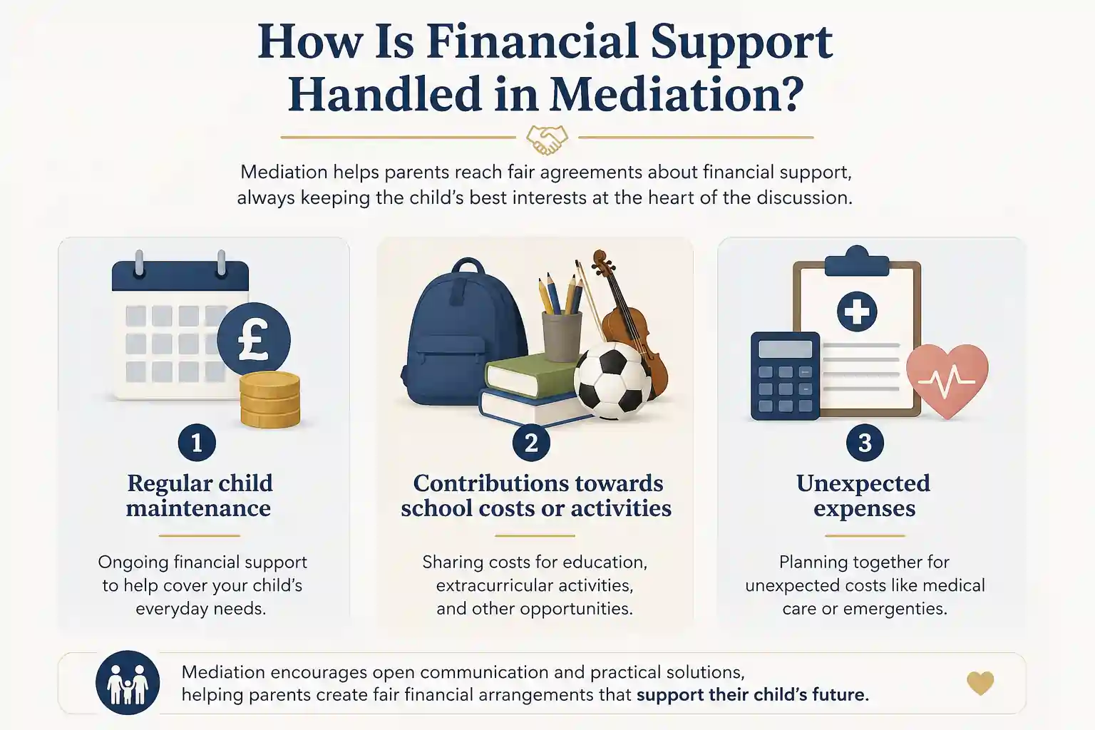 How Is Financial Support Handled in Mediation Dudley